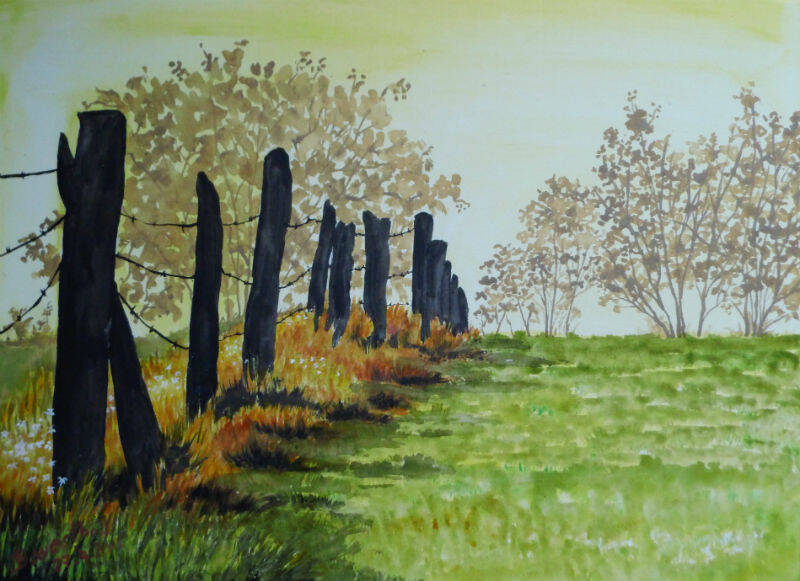 Aquarelle transparent 50×70 OriginalgrÃ¶ÃŸe