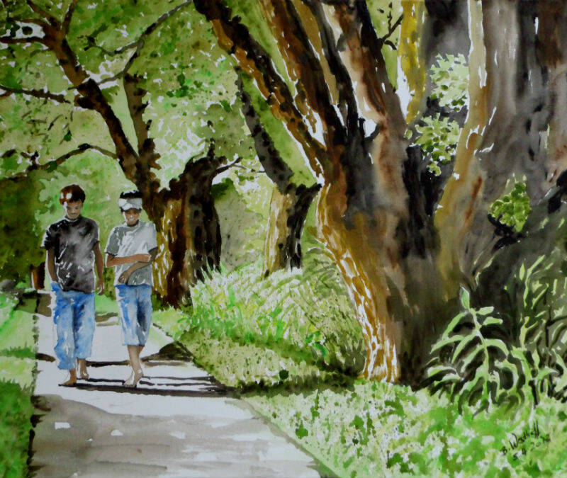 Aquarall Original 50x60cm