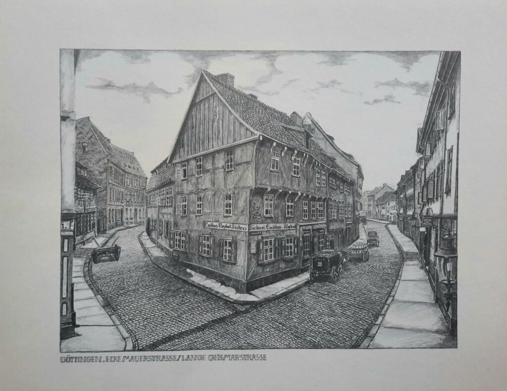 Bleistiftzeichnung 30×40