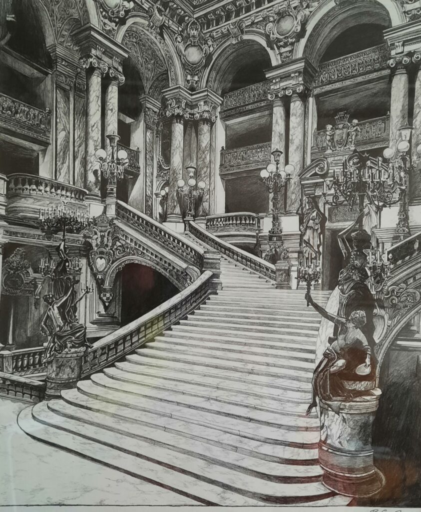 Bleistiftzeichnung 30×40 cm